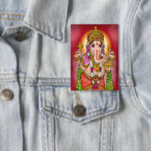 Lord Ganesha Button (Insitu)