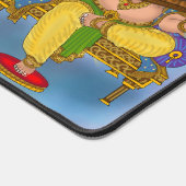 Lord Ganesha Desk Mat (Coin)