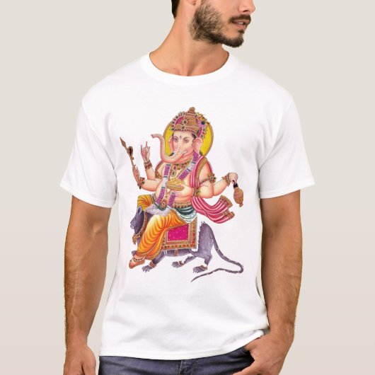 LORD GANESHA - Ganapati, Vinayaka en Pillaiyar T-shirt (Voorkant)