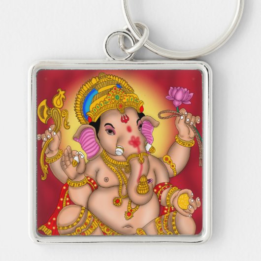 Lord Ganesha Keychain (Voorkant)