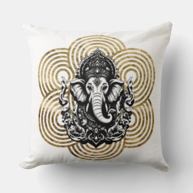 Lord Ganesha Kussen (Voorkant)
