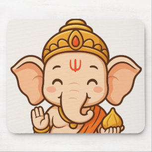 Lord ganesha mousepad muismat