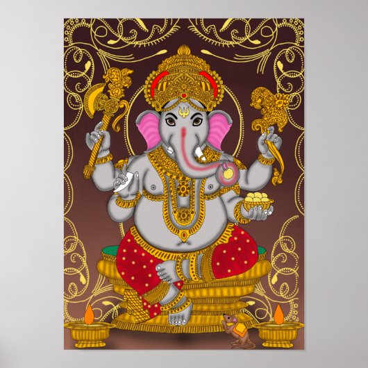 Lord Ganesha Poster (Voorkant)