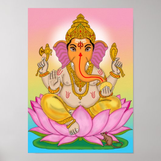 Lord Ganesha Poster (Voorkant)