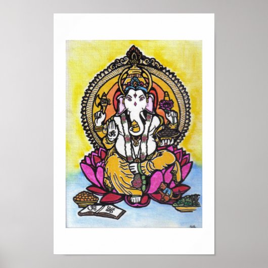 Lord Ganesha Poster (Voorkant)