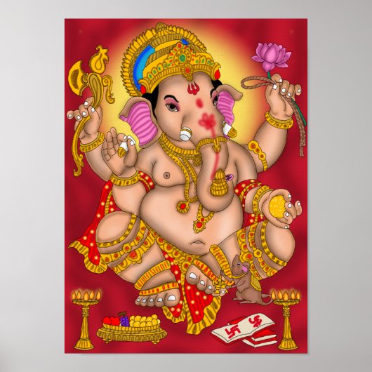 \Lord Ganesha-Poster Poster (Voorkant)