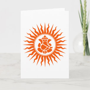 Lord Ganesha Sign Kaart