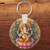 Lord Ganesha Sleutelhanger