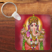 Lord Ganesha-sleutelhanger Sleutelhanger (Voorkant)