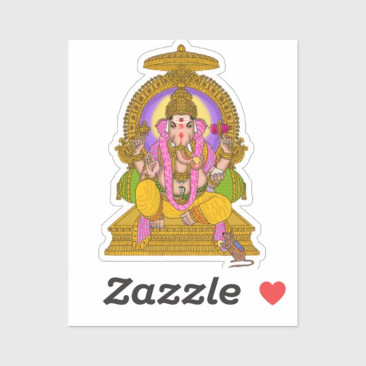 Lord Ganesha Sticker (Vel)