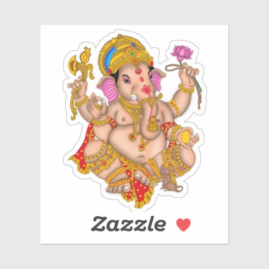 Lord Ganesha Sticker (Vel)