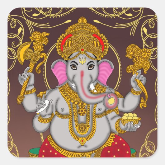 Lord Ganesha Stickers (Voorkant)