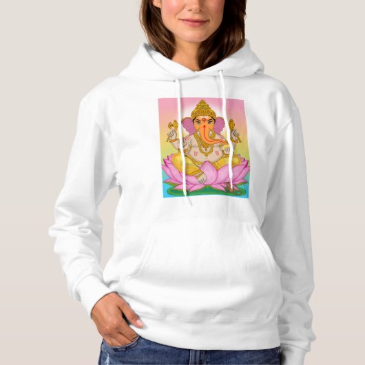 Lord Ganesha Sweat - shirt à capuche (Devant)