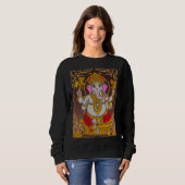 Lord Ganesha Sweat - shirt à capuche (Devant entier)