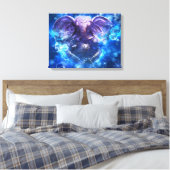 Lord Ganesha toile étirée Impression (Insitu(Chambre))
