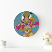 Lord Hanuman Clock Grote Klok (Huis)