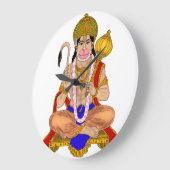 Lord Hanuman Clock Grote Klok (Hoek)