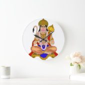 Lord Hanuman Clock Grote Klok (Huis)