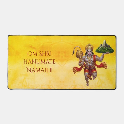 Lord Hanuman Flying Lifting Mountain (Recto)