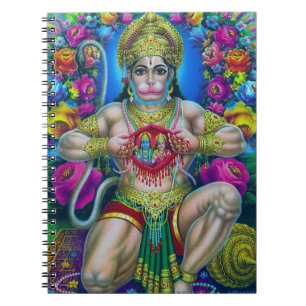 Lord Hanuman, Hindu God Notitieboek