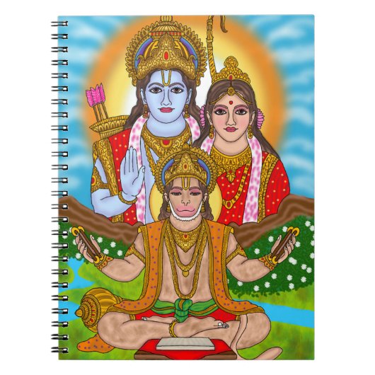 Lord Hanuman-Notitieboek Notitieboek (Voorkant)