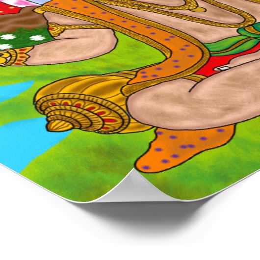 Lord Hanuman Poster (Hoek)