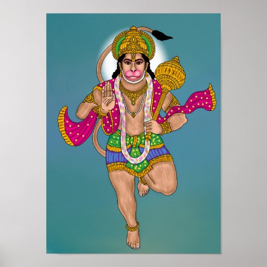 Lord Hanuman Poster (Devant)