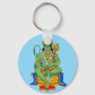 Lord Hanuman-sleutelhanger Sleutelhanger