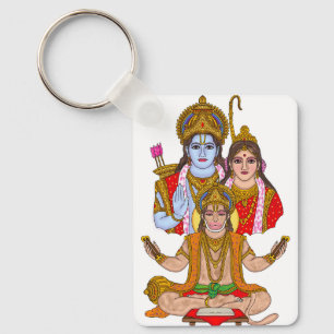 Lord Hanuman-sleutelhanger Sleutelhanger