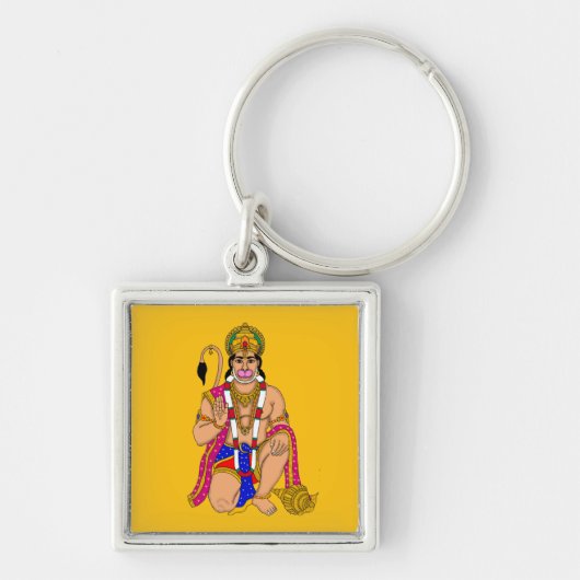 Lord Hanuman-sleutelhanger Sleutelhanger (Voorkant)