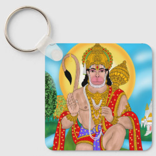Lord Hanuman-sleutelhanger – spirituele sleutelhan Sleutelhanger