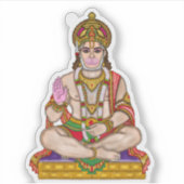 Lord Hanuman Sticker (Voorkant)
