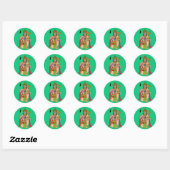 Lord Hanuman Sticker (Vel)