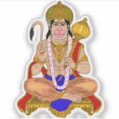 Lord Hanuman Sticker (Devant)