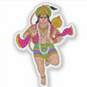 Lord Hanuman Sticker Set (Voorkant)