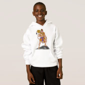 Lord Hanuman Sweat - shirt à capuche (Devant entier)