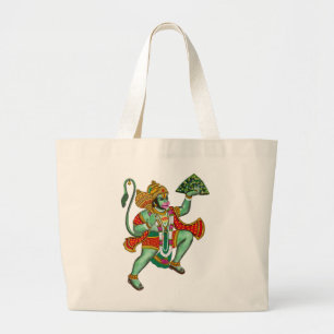 Lord Hanuman-tas Grote Tote Bag