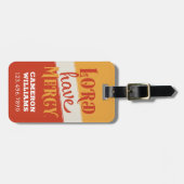 Lord have Mercy Bagagelabel (Voorkant horizontaal)