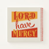 Lord have Mercy Notitieboek (Achterkant)