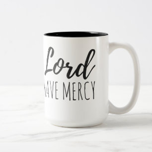 Lord have Mercy Tweekleurige Koffiemok