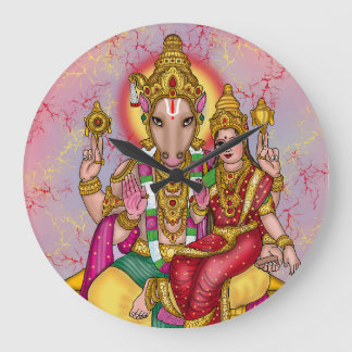 Lord Hayagriva wandklok Grote Klok