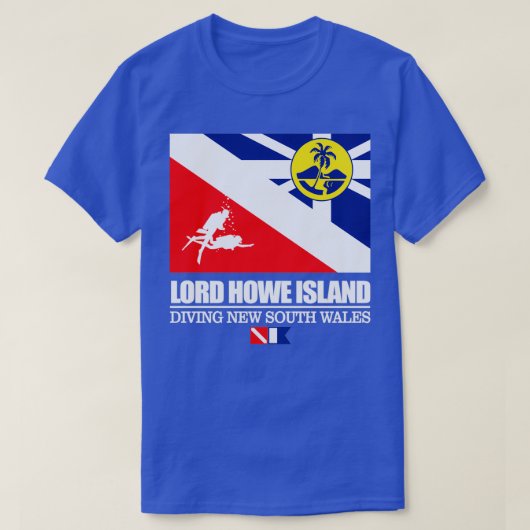 Lord Howe Island DF T-shirt (Design voorkant)