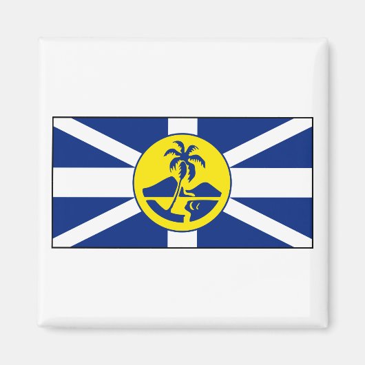 Lord Howe Island Flag Magneet (Voorkant)