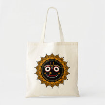 Lord Jagannath Devotionele Canvas tas Hare Krishna