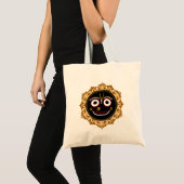 Lord Jagannath Devotionele Canvas tas Hare Krishna (Voorkant (product))