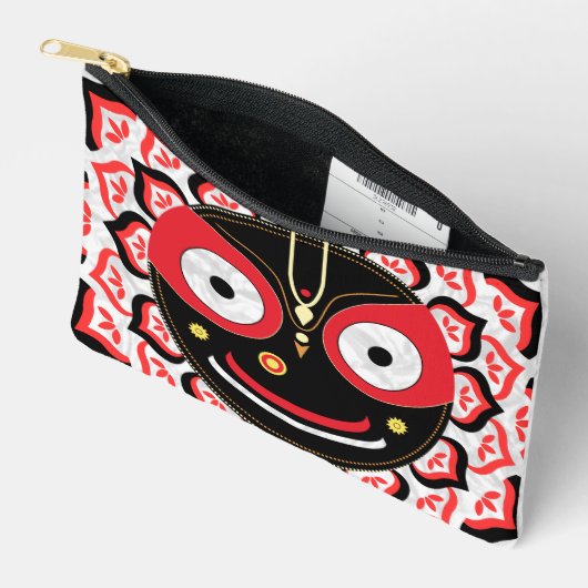 Lord Jagannath Face Chakra Hindu Deity Etui (Open)