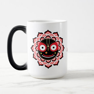 Lord Jagannath Gezicht Chakra Hindoe Godheid Magische Mok
