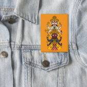 Lord Jagannath-knop Button (Insitu)