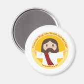 Lord Jesus Magneet (Voorkant / Achterkant)