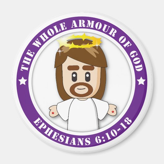 LORD JESUS MAGNET MAGNEET (Voorkant)